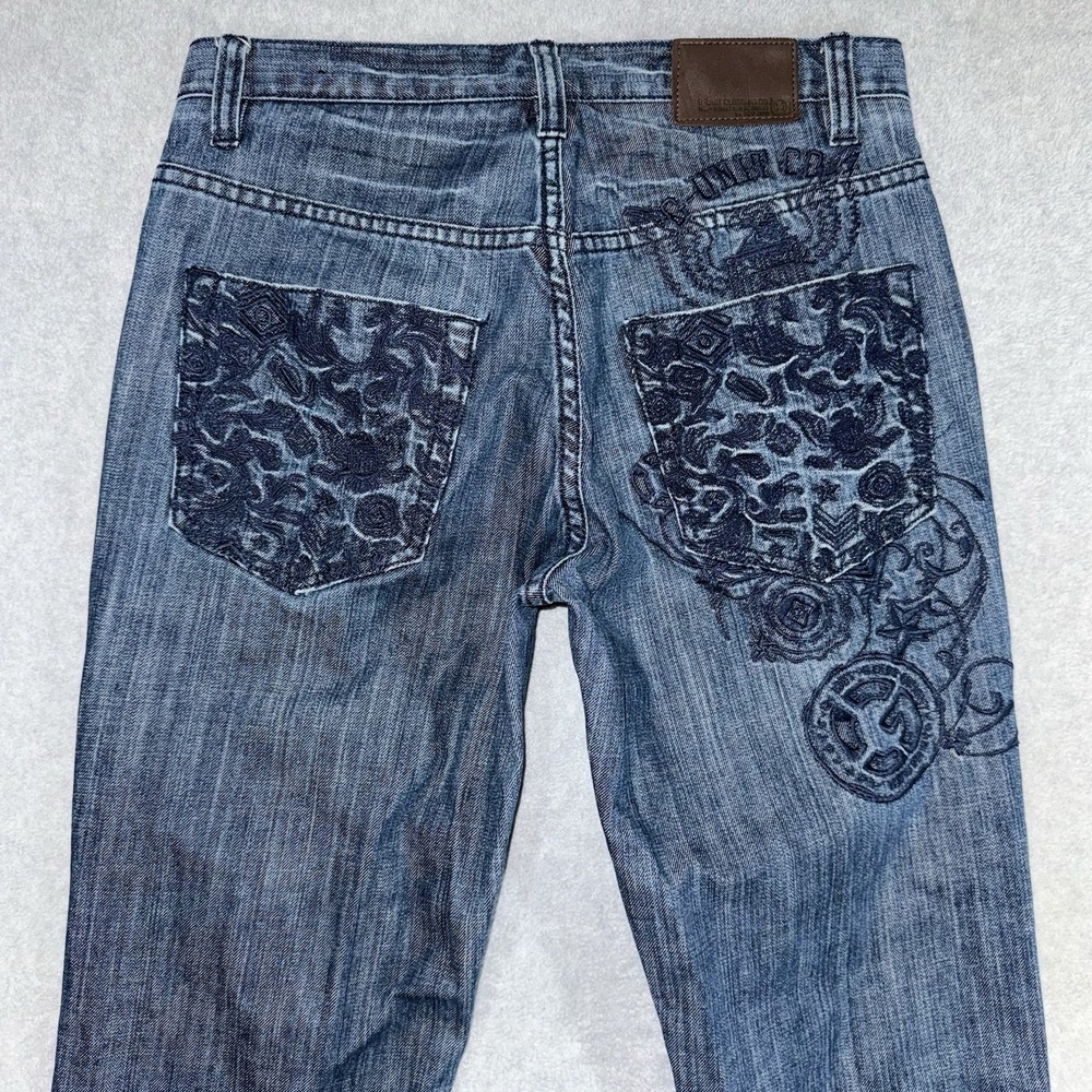 Vintage G Unit Jeans Mens 31x31 Dark Wash Embroidered Y2K Hip Hop Straight Leg